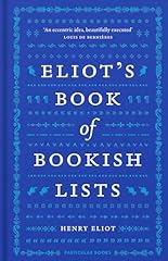 Eliot book bookish d'occasion  Livré partout en France