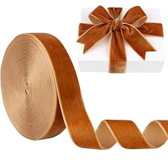Velvet ribbon copper for sale  Delivered anywhere in UK