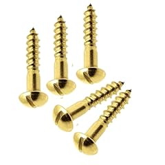 Brass round head for sale  Delivered anywhere in Ireland