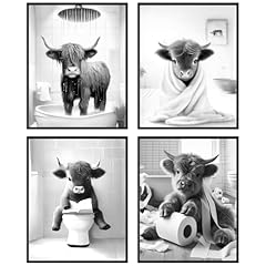 Western cow bathroom for sale  Delivered anywhere in USA 