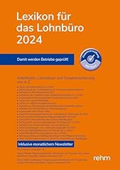 Lexikon lohnbüro 2024 gebraucht kaufen  Wird an jeden Ort in Deutschland