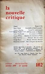 Nouvelle critique 102 d'occasion  Livré partout en France