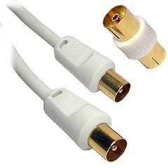 White coaxial aerial for sale  Delivered anywhere in UK