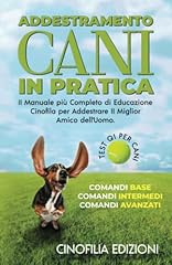 Addestramento cani pratica usato  Spedito ovunque in Italia 