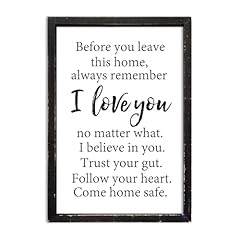 Leave home sign for sale  Delivered anywhere in USA 