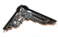 Pair of Cast Iron Victorian Scroll Leaf Shelf Brackets for sale  Delivered anywhere in Ireland