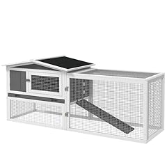 Pawhut rabbit hutch for sale  Delivered anywhere in UK