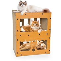Cardboard cat house for sale  Delivered anywhere in USA 
