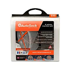 AUTOSOCK 698 - Snow Socks for Car, SUV, & Pickup - Easy to Use Tire Chains Alternative (Pack of 2), used for sale  Delivered anywhere in USA 