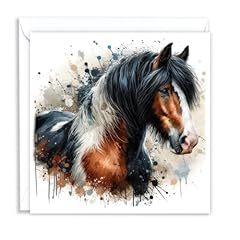 Cob horse watercolour for sale  Delivered anywhere in UK