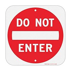 Enter sign 12x12 for sale  Delivered anywhere in USA 