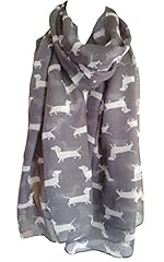 Dachshund print scarf for sale  Delivered anywhere in UK