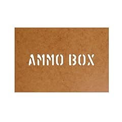 Ammo box template for sale  Delivered anywhere in UK