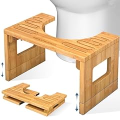 Kingpavonini bamboo toilet for sale  Delivered anywhere in USA 