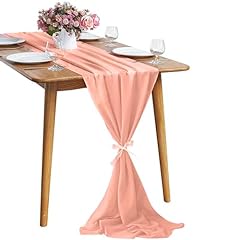 Chiffon table runner for sale  Delivered anywhere in UK