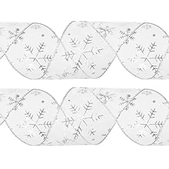 White organza ribbon for sale  Delivered anywhere in UK