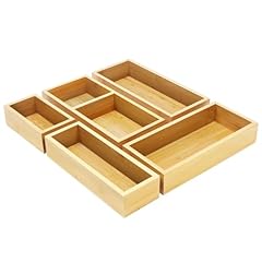 Bamboo drawer organizer for sale  Delivered anywhere in USA 