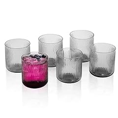 Fluted glassware set for sale  Delivered anywhere in USA 