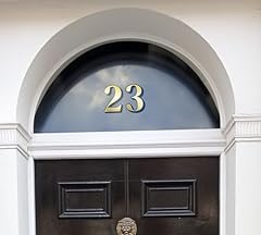 Gold house numbers for sale  Delivered anywhere in UK