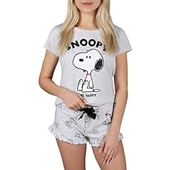 Snoopy grauer sommerpyjama gebraucht kaufen  Wird an jeden Ort in Deutschland