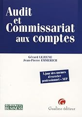 Audit commissariat comptes d'occasion  Livré partout en France