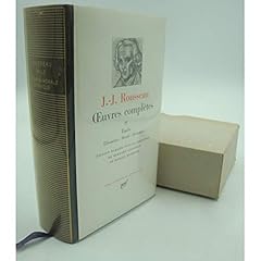 Pléiade jean jacques d'occasion  Livré partout en France
