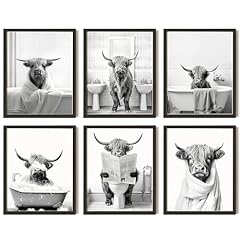 Decor bathroom cow for sale  Delivered anywhere in USA 