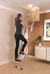 Aluminium loft ladder for sale  Delivered anywhere in Ireland