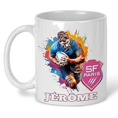 Mug personnalisé rugby d'occasion  Livré partout en France