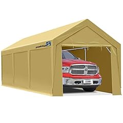 Used, PEAKTOP OUTDOOR 10 x 20 ft Upgraded Heavy Duty Carport for sale  Delivered anywhere in USA 