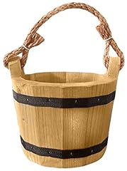 Wooden bucket water for sale  Delivered anywhere in UK