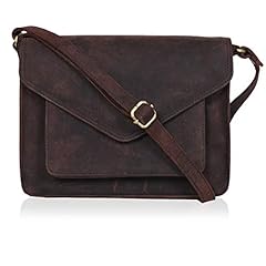 Leather flapover crossbody for sale  Delivered anywhere in USA 