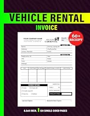 Vehicle rental invoice for sale  Delivered anywhere in UK