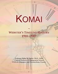 Komai webster timeline for sale  Delivered anywhere in UK