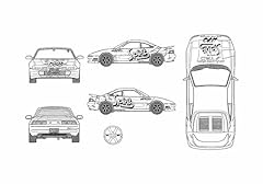 Photo blueprint toyota for sale  Delivered anywhere in UK