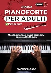 Corso pianoforte per usato  Spedito ovunque in Italia 