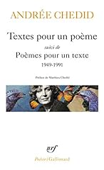 Textes poème poèmes d'occasion  Livré partout en France