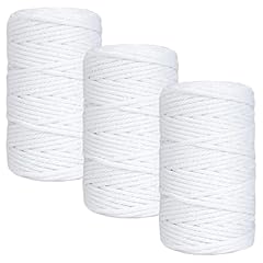 White macrame cord for sale  Delivered anywhere in USA 
