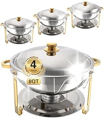Beviliu 8qt chafing for sale  Delivered anywhere in USA 
