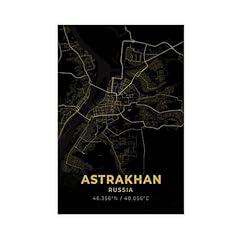 Astrakhan russia map for sale  Delivered anywhere in UK