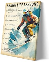 Skiing wall art for sale  Delivered anywhere in USA 