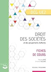 Droit sociétés groupements d'occasion  Livré partout en France
