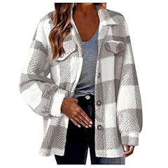 Kariertes fleecejacke damen gebraucht kaufen  Wird an jeden Ort in Deutschland