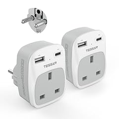 European plug adapter for sale  Delivered anywhere in UK