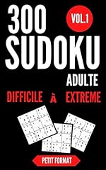 300 sudoku adulte d'occasion  Livré partout en France