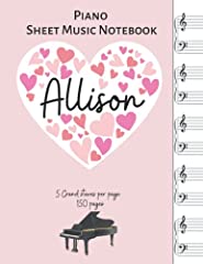 Allison piano sheet for sale  Delivered anywhere in UK