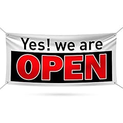 Yes open banner for sale  Delivered anywhere in USA 