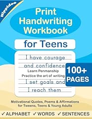 Print handwriting workbook for sale  Delivered anywhere in USA 