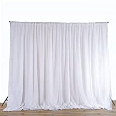 White fabric backdrop for sale  Delivered anywhere in UK
