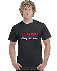 Crazy tees techno for sale  Delivered anywhere in UK